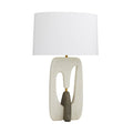 Arteriors Home 49744-519 White White Ricestone/graphite Ricestone Image 1