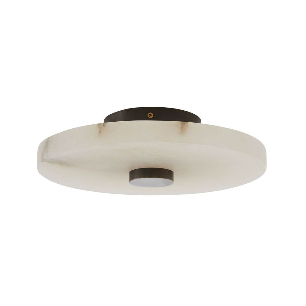 Arteriors Home 49786  White Alabaster/english Bronze Image 4