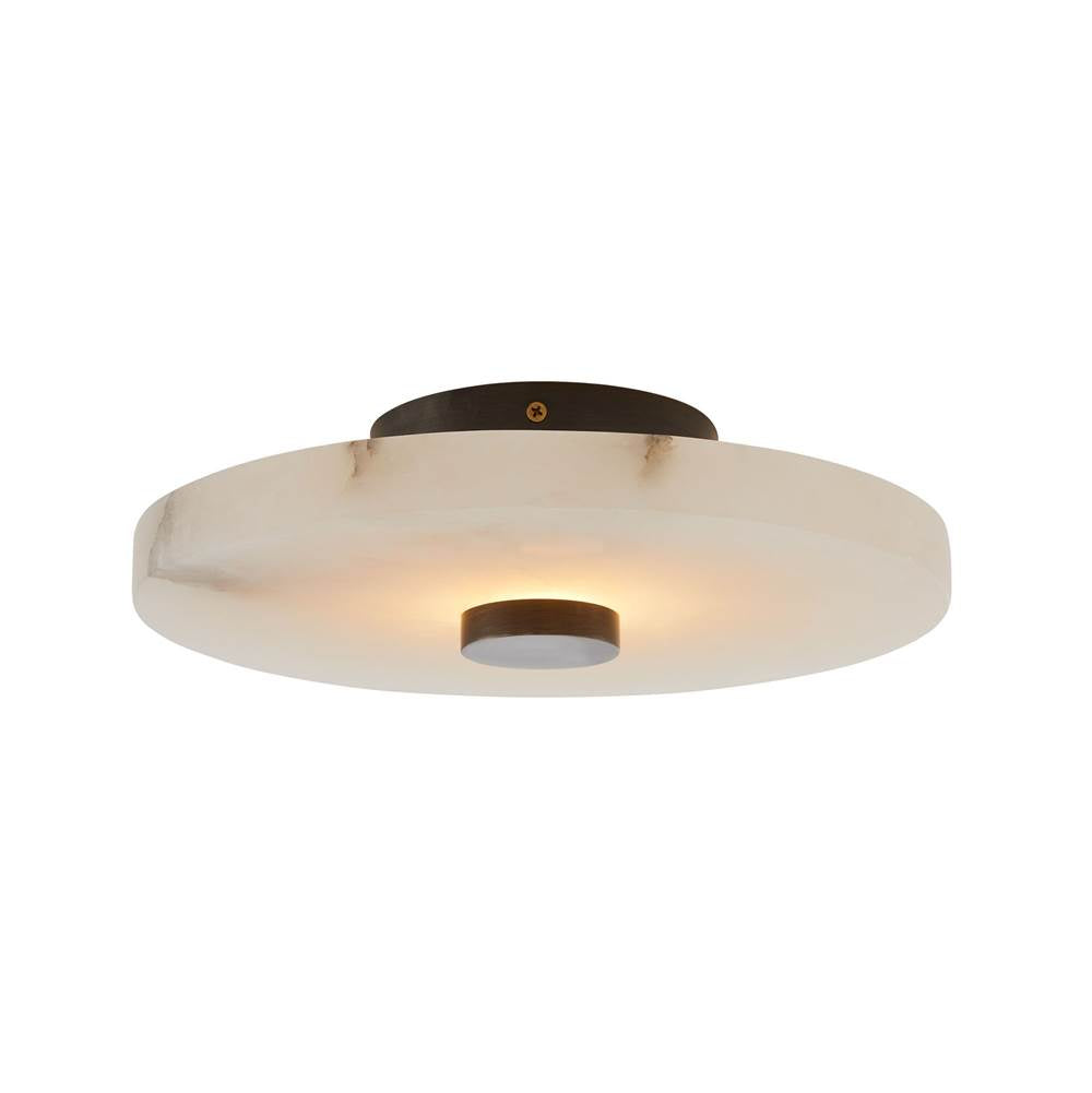 Arteriors Home 49786  White Alabaster/english Bronze Image 3