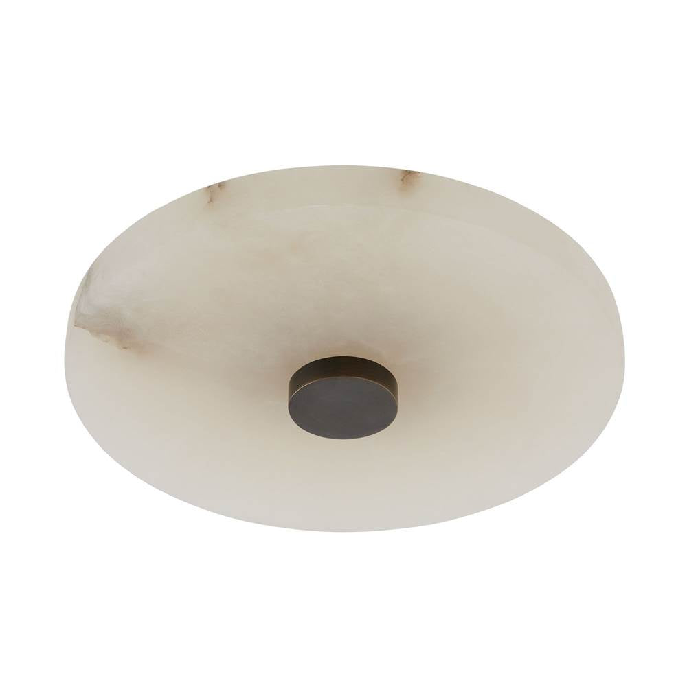 Arteriors Home 49786  White Alabaster/english Bronze Image 2