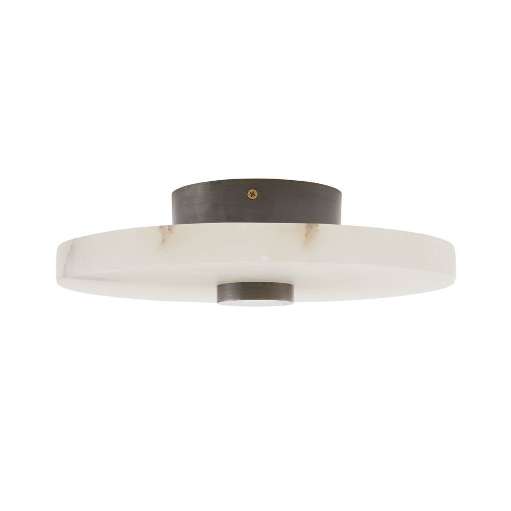 Arteriors Home 49786  White Alabaster/english Bronze Image 1
