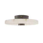 Arteriors Home 49786  White Alabaster/english Bronze Image 1