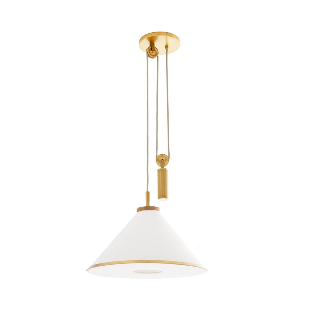 Arteriors Home 49788  White/antique Brass Image 4
