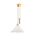 Arteriors Home 49788  White/antique Brass Image 4