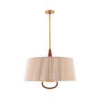 Arteriors Home 49789  Natural/brown/white/antique Brass Image 1