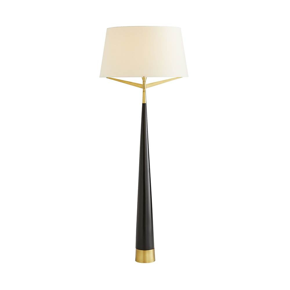 Arteriors Home  Black Resin/antique Brass
