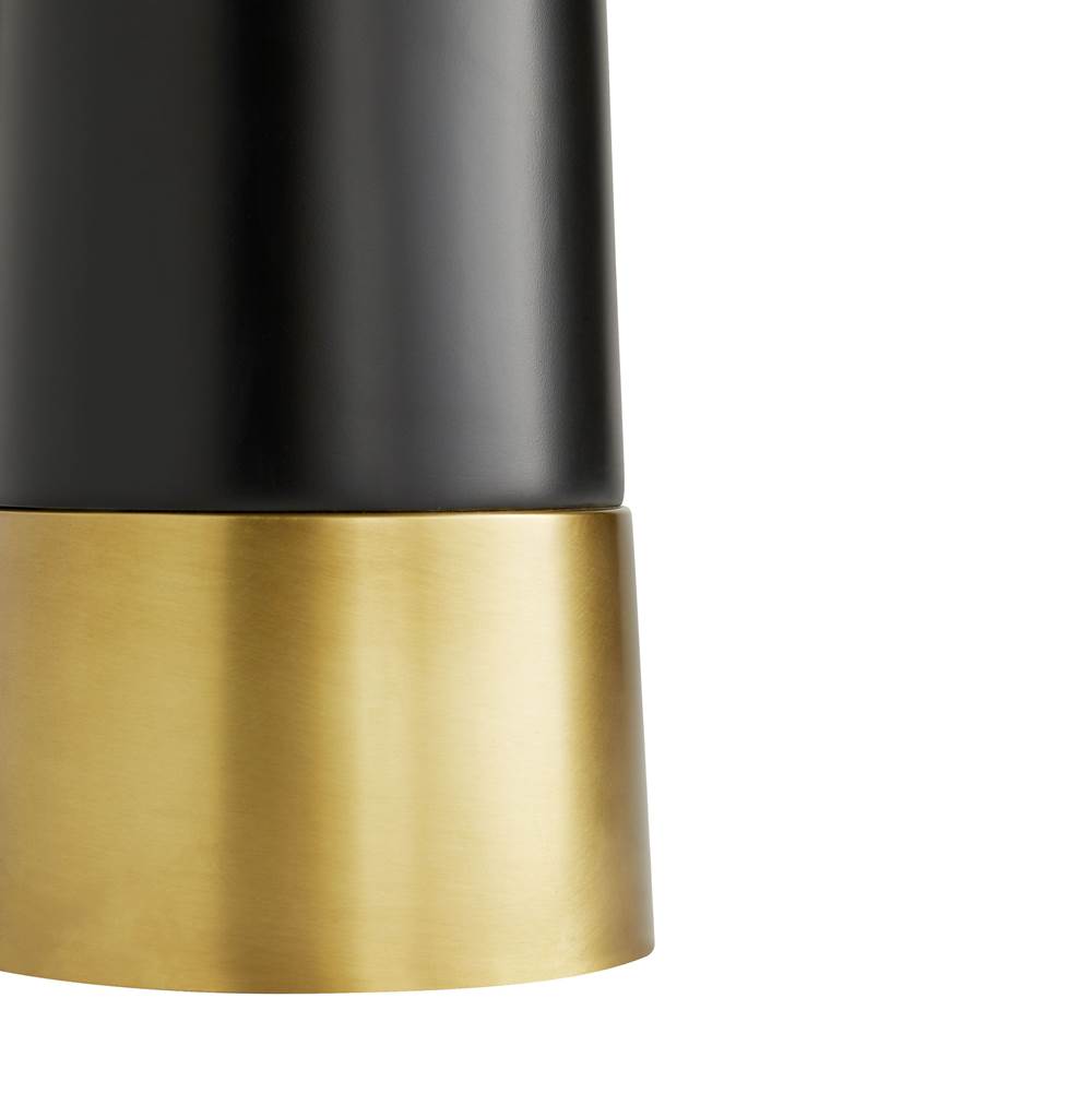 Arteriors Home 79172-331  Black Resin/antique Brass Image 4