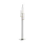 Arteriors Home 79661  White Marble/black Iron/antique Brass Image 1