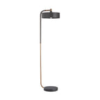 Arteriors Home 79813 Heritage Brass Heritage Brass/gray Leather/black Marble Image 1