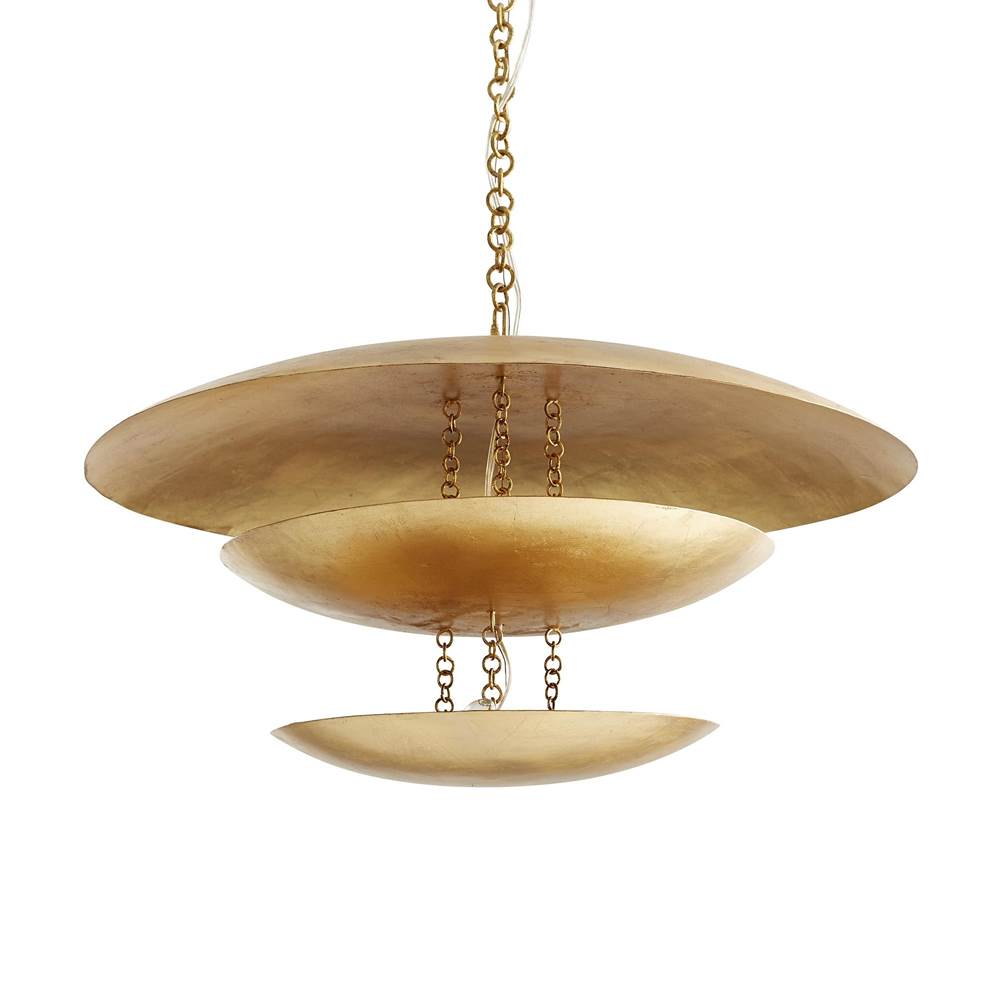 Arteriors Home 82001  8 Light/gold Leaf Image 1