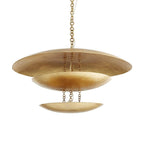 Arteriors Home 82001  8 Light/gold Leaf Image 1