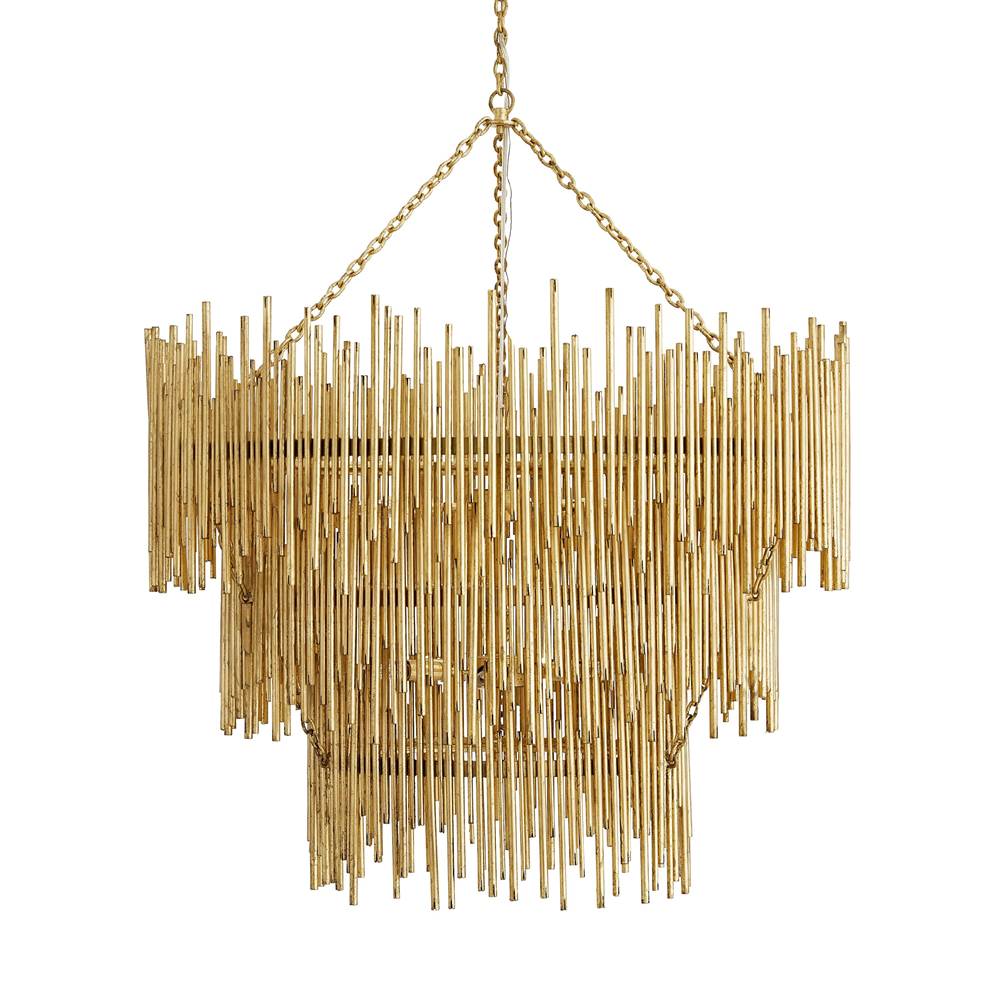 Arteriors Home 84033  12 Light/gold Leafed Iron Image 1