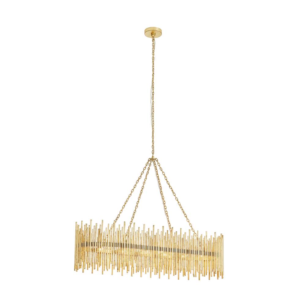 Arteriors Home 84038 Gold Leaf 10 Light/gold Leafed Iron Image 2