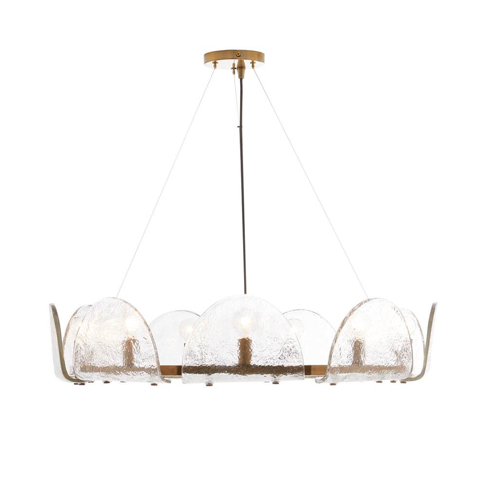 Arteriors Home  Smoke Luster/antique Brass