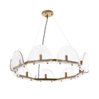 Arteriors Home 84065  Smoke Luster/antique Brass Image 4