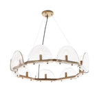 Arteriors Home 84065  Smoke Luster/antique Brass Image 3