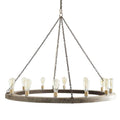 Arteriors Home 84174  12 Light/gray Wood/rusted Iron Image 1