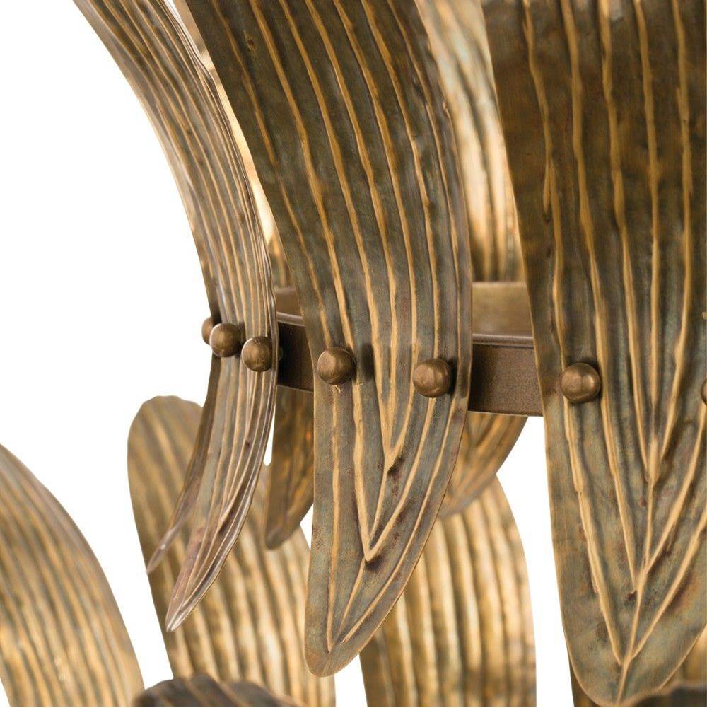 Arteriors Home  8 Light/vintage Brass/frosted Acrylic Diffuser