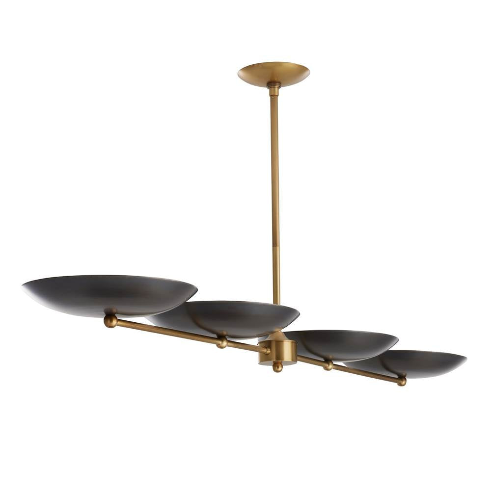 Arteriors Home 89015  4 Light/bronze/antique Brass Image 2