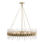 Arteriors Home Haskell Antique Brass/clear Acrylic