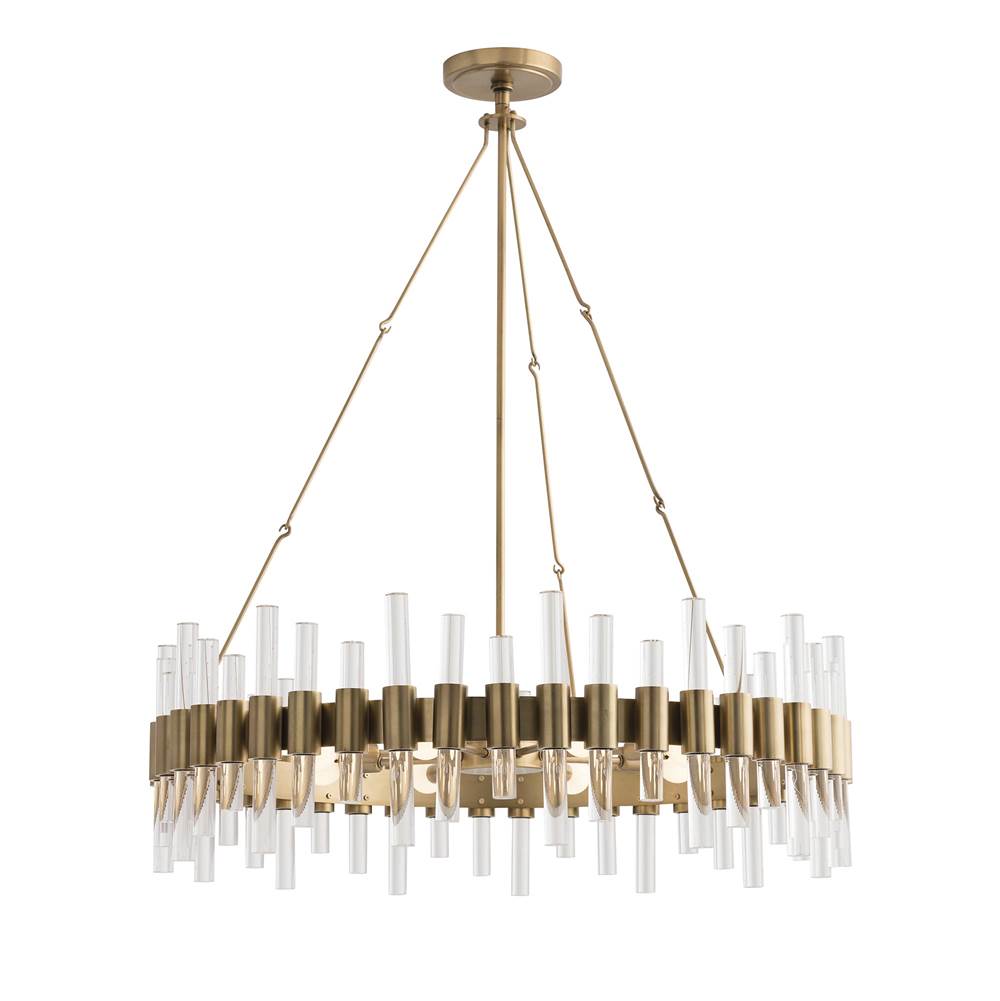 Arteriors Home 89055 Antique Brass Antique Brass/clear Acrylic Image 2