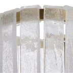 Arteriors Home 89065  7 Light/clear Seedy Glass/antique Brass Image 2
