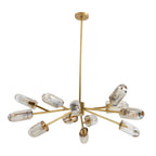 Arteriors Home 89067  12 Light/champagne Crystal/antique Brass Image 4