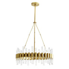Arteriors Home  8 Light/antique Brass/clear Acrylic