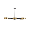 Arteriors Home 89108  10 Light/antique Brass/bronze/frosted Glass Image 1