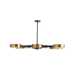 Arteriors Home 89108  10 Light/antique Brass/bronze/frosted Glass Image 1