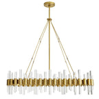 Arteriors Home 89130  10 Light/antique Brass/clear Acrylic Image 4