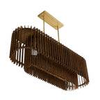 Arteriors Home 89334  5 Light/dark Walnut/antique Brass Image 2