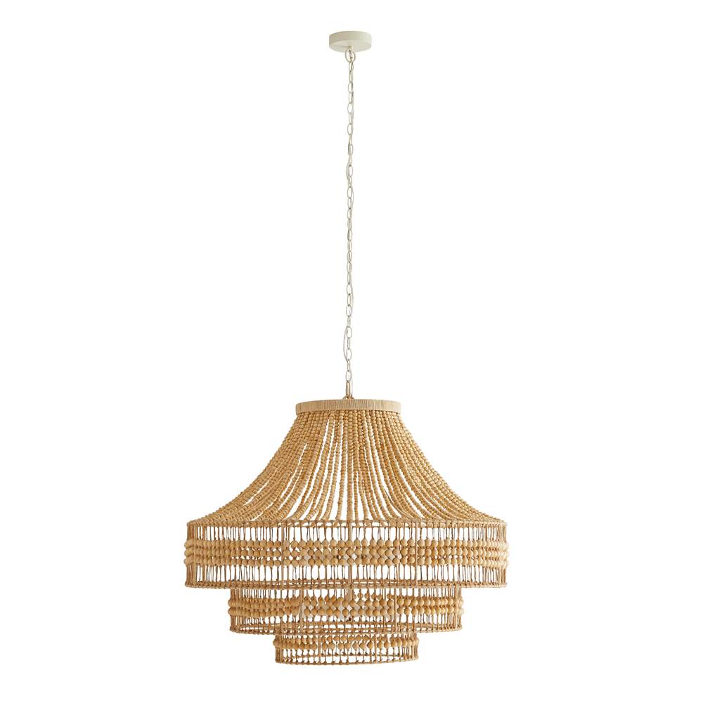Arteriors Home 89335  8 Light/natural Wood Image 4