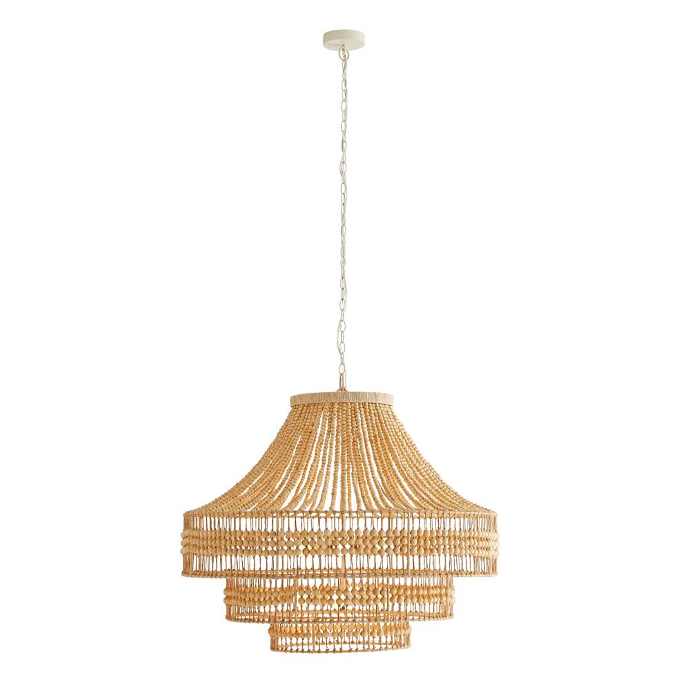 Arteriors Home 89335  8 Light/natural Wood Image 3