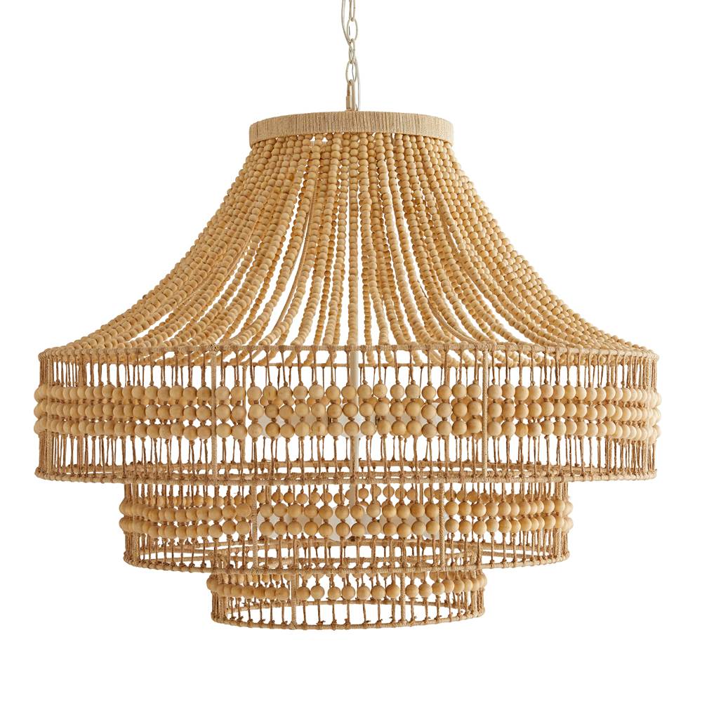 Arteriors Home 89335  8 Light/natural Wood Image 1