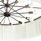 Arteriors Home 89422  12 Light/brown Nickel/smoke Glass Image 3