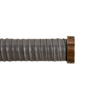 Arteriors Home 89469 Heritage Brass 6 Light/heritage Brass/graphite Leather/opal Glass Image 4