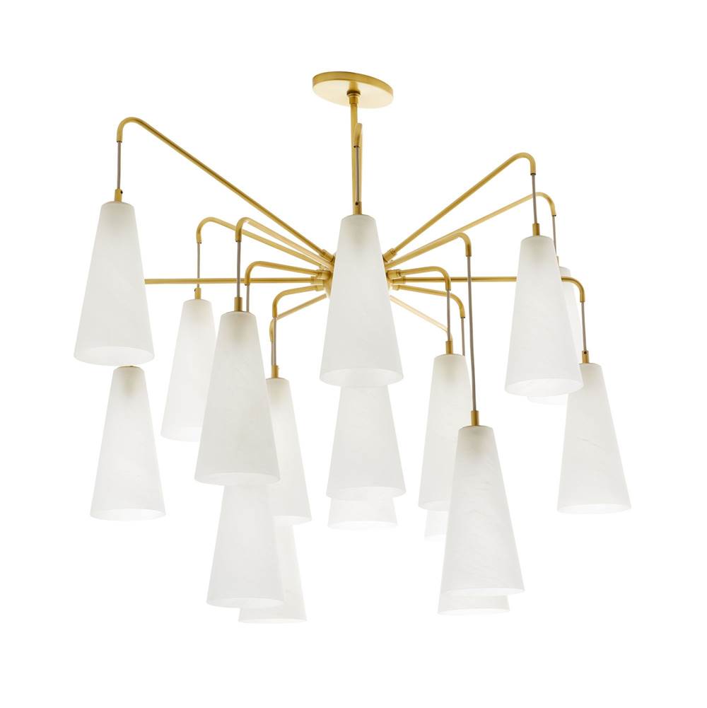 Arteriors Home 89472  Opal Swirl/antique Brass Image 4