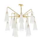 Arteriors Home 89472  Opal Swirl/antique Brass Image 4