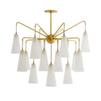 Arteriors Home 89472  Opal Swirl/antique Brass Image 1