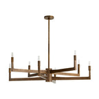 Arteriors Home 89485 Antique Brass 8 Light/english Bronze Image 1