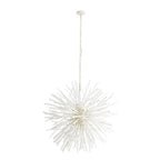 Arteriors Home 89564  8 Light/white Wash Wood/white Iron Image 4