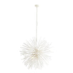 Arteriors Home 89564  8 Light/white Wash Wood/white Iron Image 3
