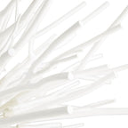 Arteriors Home 89564  8 Light/white Wash Wood/white Iron Image 2