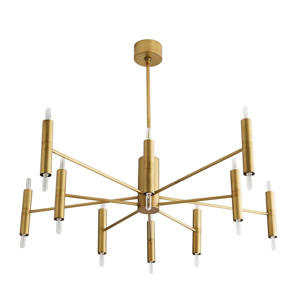 Arteriors Home 89633  20 Light/antique Brass Image 4