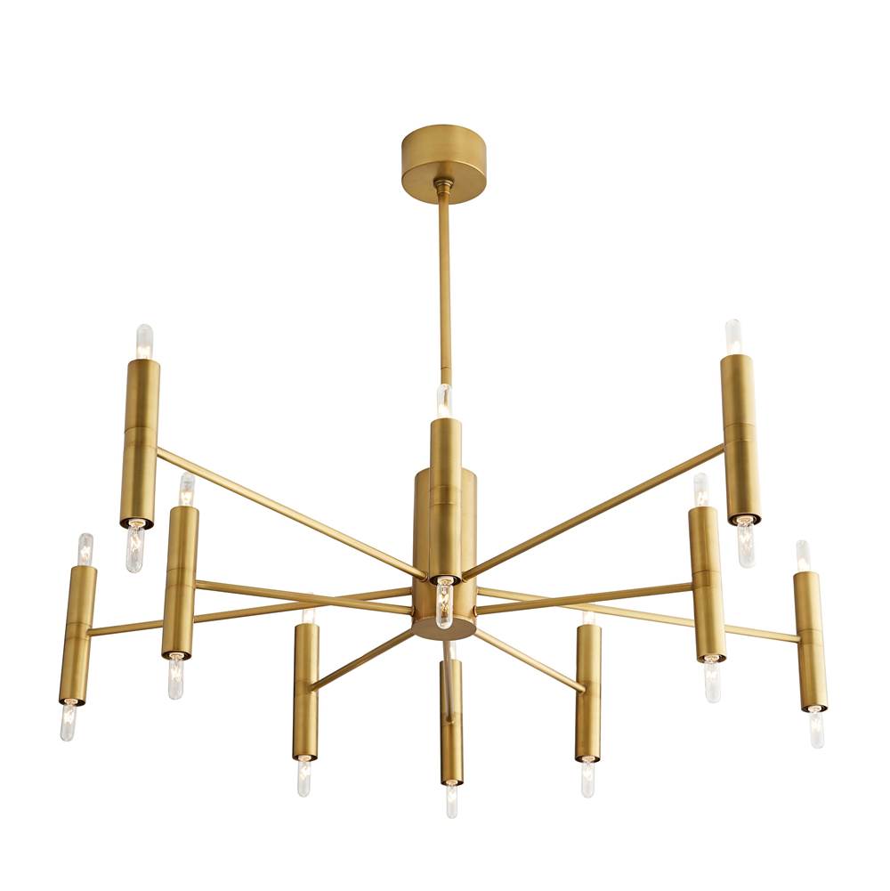 Arteriors Home 89633  20 Light/antique Brass Image 3