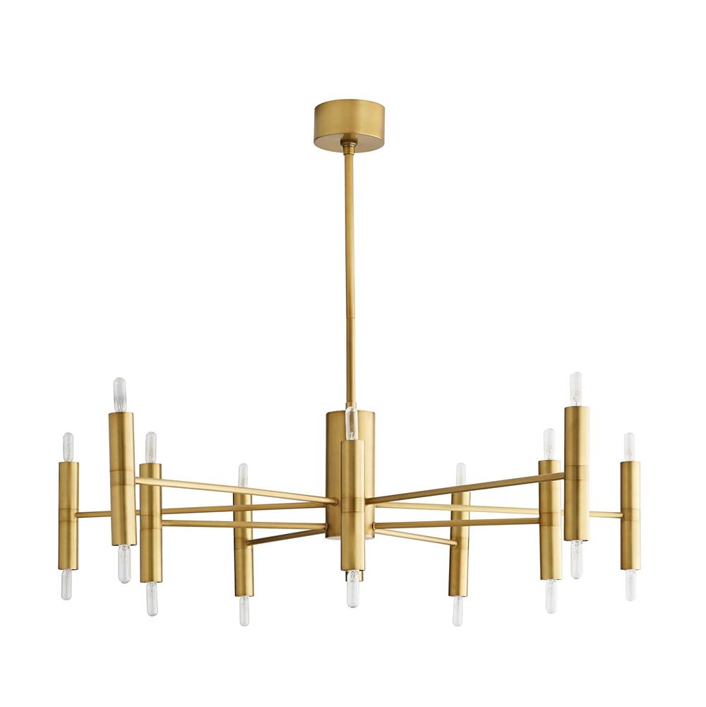 Arteriors Home 89633  20 Light/antique Brass Image 1