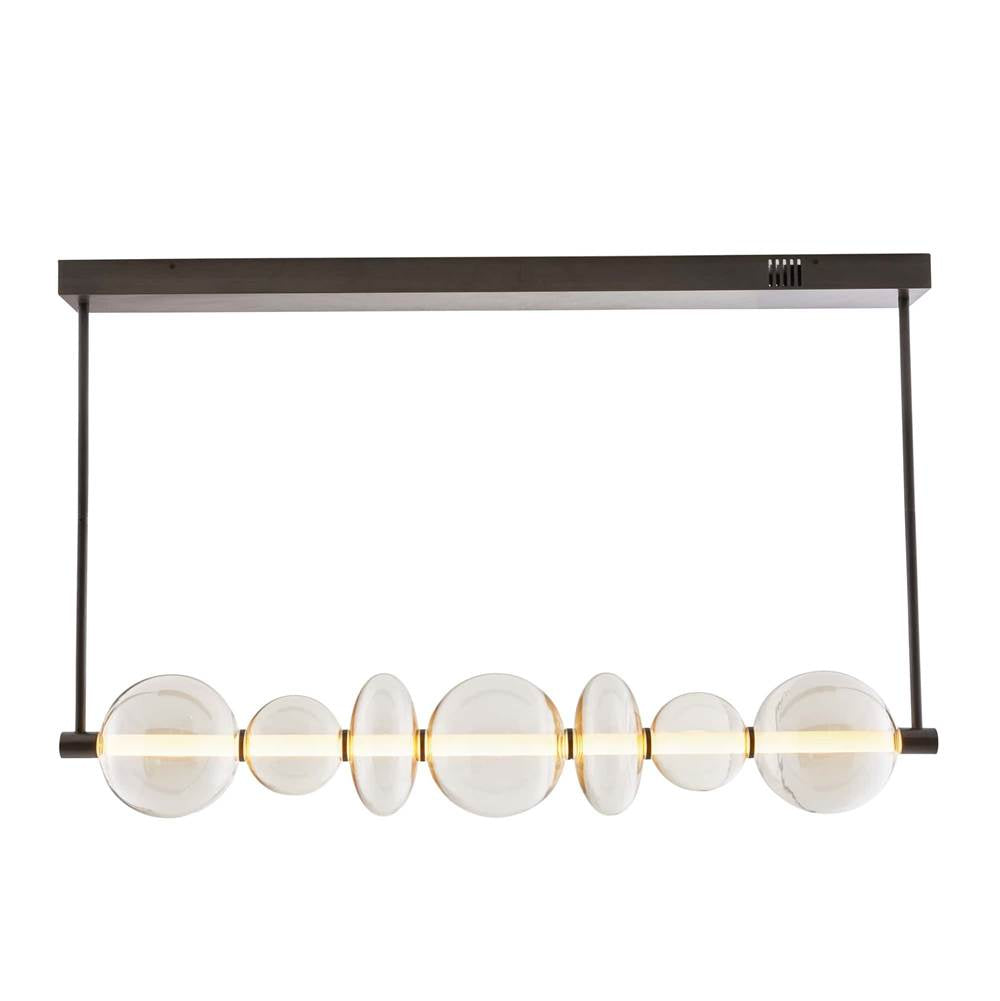 Arteriors Home  Led/english Bronze/champagne/smoke Glass/white Acrylic