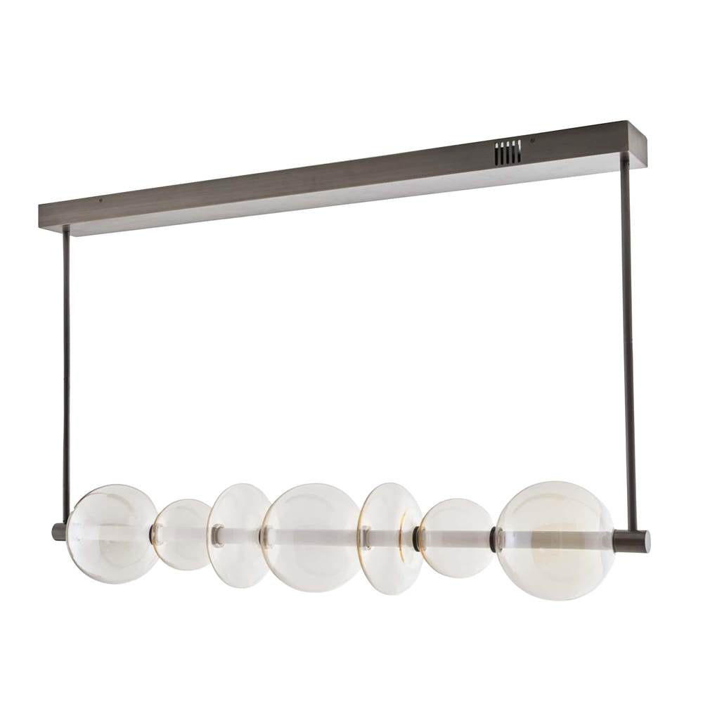 Arteriors Home 89656  Led/english Bronze/champagne/smoke Glass/white Acrylic Image 4