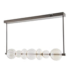Arteriors Home 89656  Led/english Bronze/champagne/smoke Glass/white Acrylic Image 4